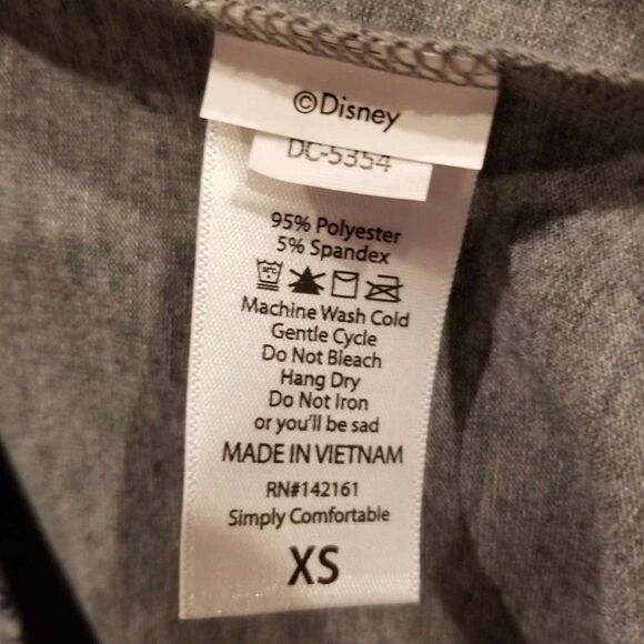 Disney Kermit and Miss Piggy LuLaRoe XS Irma Top - Picture 2 of 6